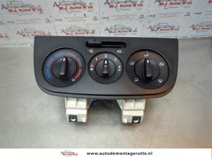 O180581 Gebruikte chaufage bedieningspaneel Peugeot Bipper