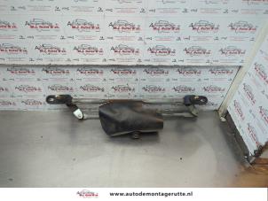 O182021 Gebruikte ruitenwismotor+mechaniek Fiat Panda