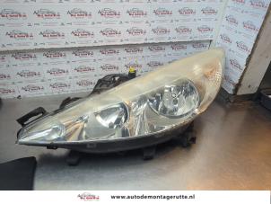 O182729 Gebruikte linker koplamp Peugeot 207