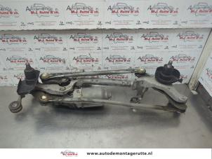 O183057 Gebruikte ruitenwismotor+mechaniek Peugeot 307