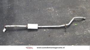 O183445 Gebruikte uitlaat middendemper Citroen C3