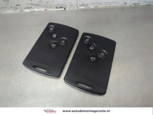 O184061 Gebruikte sleutelkaart Renault Megane