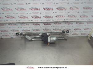 O184608 Gebruikte ruitenwismotor+mechaniek Fiat Panda