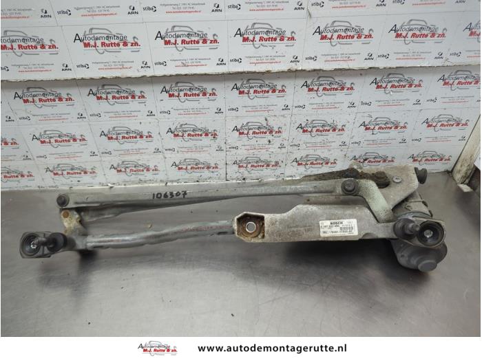 Gebruikte Ruitenwismotor+Mechaniek Ford Fiesta O184980
