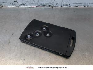 O185051 Gebruikte sleutelkaart Renault Grand Scenic