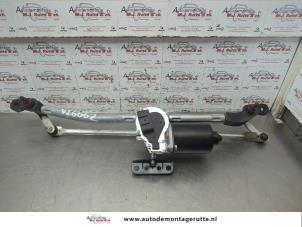 O185263 Gebruikte ruitenwismotor+mechaniek Opel Astra