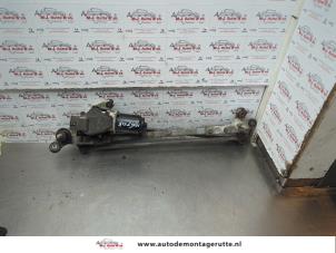 O185400 Gebruikte ruitenwismotor+mechaniek Honda Civic