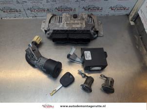 O185722 Gebruikte kontaktslot + computer Citroen C1