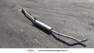 O186775 Gebruikte uitlaat middendemper Opel Corsa