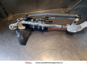 O187244 Gebruikte ruitenwismotor+mechaniek Nissan Note