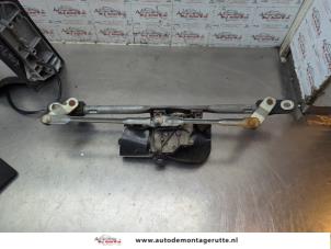 O187308 Gebruikte ruitenwismotor+mechaniek Fiat Panda