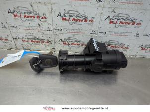 O187317 Gebruikte sleutel+contactslot Fiat Panda