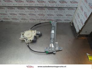 O188463 Gebruikte ruitmechaniek 4deurs links-achter Peugeot 407