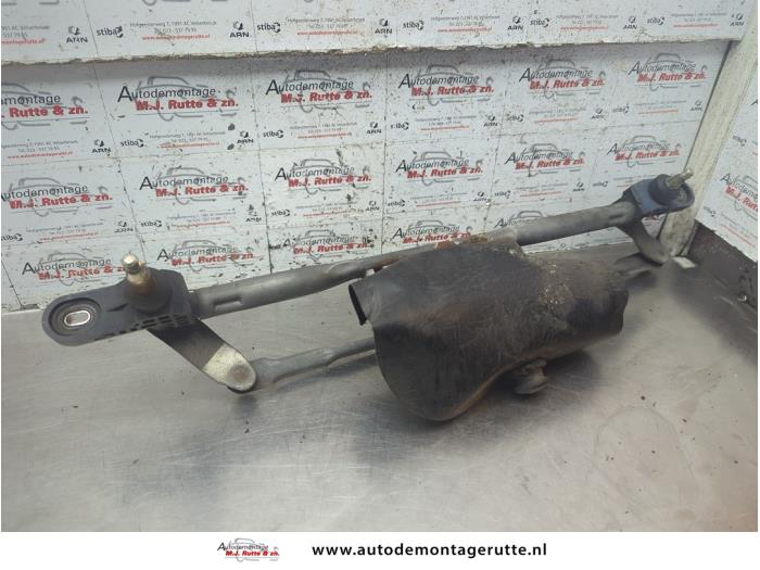 Gebruikte Ruitenwismotor+Mechaniek Fiat Panda O188846