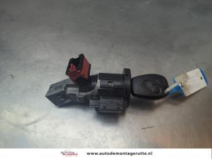 O188891 Gebruikte sleutel+contactslot Renault Kangoo