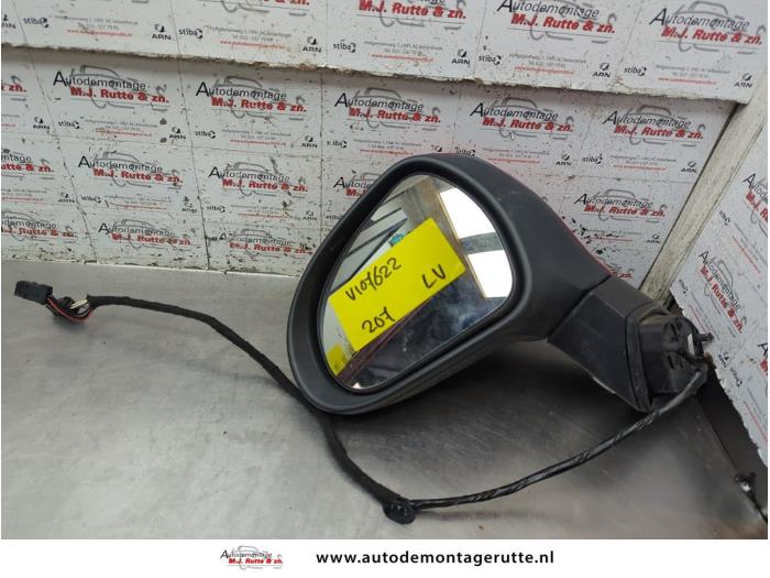 Gebruikte Spiegel Buiten links Peugeot 207 O189937