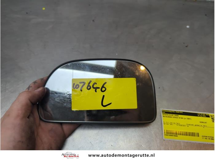 Gebruikte Spiegelglas links Mitsubishi Space Star O190306