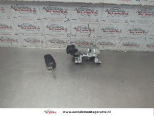O190410 Gebruikte sleutel+contactslot Audi A3