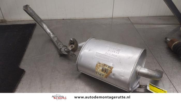 Gebruikte Uitlaat Einddemper Volkswagen Lupo O190483