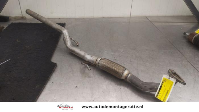 Gebruikte Voorpijp Uitlaat Volkswagen Polo O190491