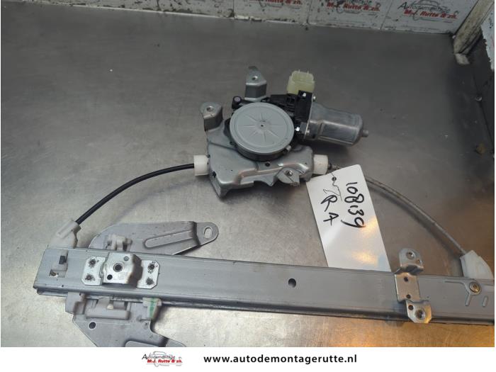 Gebruikte Raammechaniek 4Deurs rechts-achter Nissan X-Trail O191194