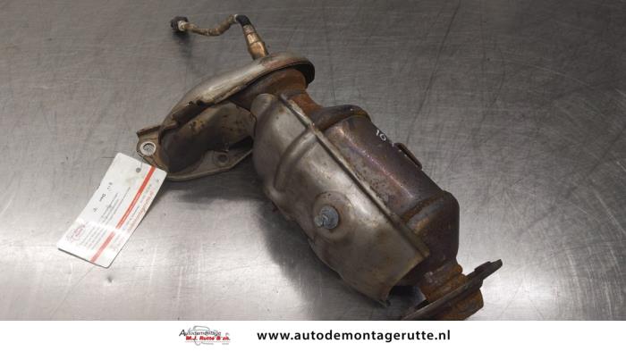 Gebruikte Uitlaatspruitstuk + katalysator Citroen C1 O191660