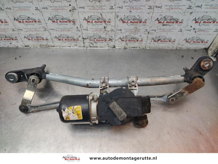 Gebruikte Ruitenwismotor+Mechaniek Renault Clio O192488
