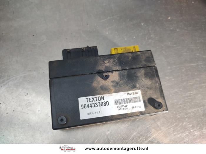 Gebruikte Computer cabriokap Peugeot 206 O192706