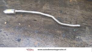 O194195 Gebruikte uitlaat middendemper Peugeot 206