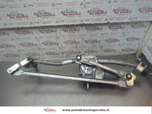 O194696 Gebruikte ruitenwismotor+mechaniek Audi A3