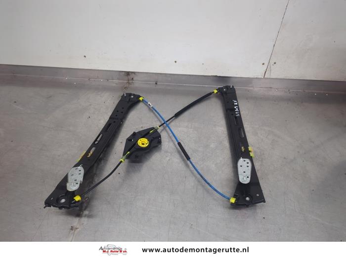 Gebruikte Raammechaniek 4Deurs rechts-voor Volkswagen Sharan O195540