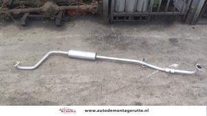 O196523 Gebruikte uitlaat middendemper Toyota Yaris