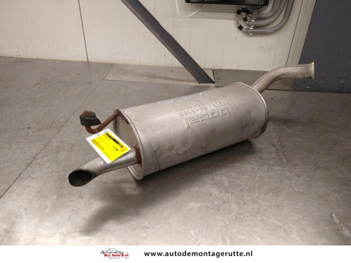 Gebruikte Uitlaat Einddemper Toyota Yaris O197013