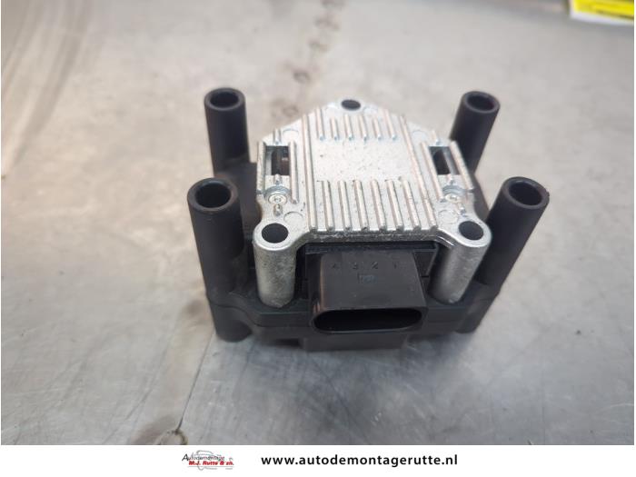 Bobine van een Volkswagen Golf IV (1J1) 1.4 16V 2001
