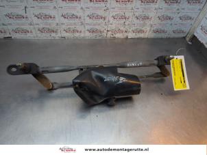 O198008 Gebruikte ruitenwismotor+mechaniek Fiat Panda