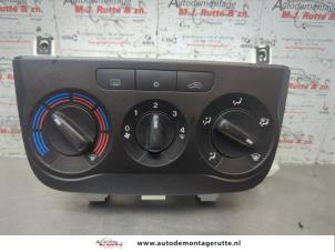 O198549 Gebruikte chaufage bedieningspaneel Fiat Punto Grande