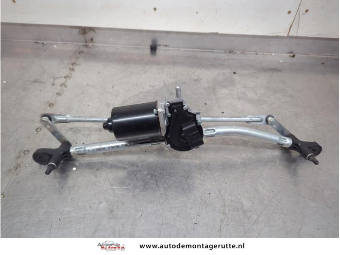 Gebruikte Ruitenwismotor+Mechaniek Fiat Punto O199009