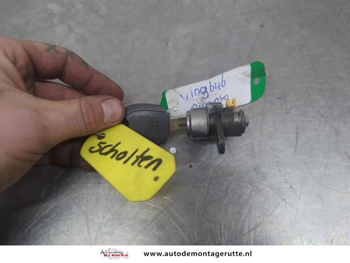 Gebruikte Cilinderslot Portier links Kia Picanto O199094