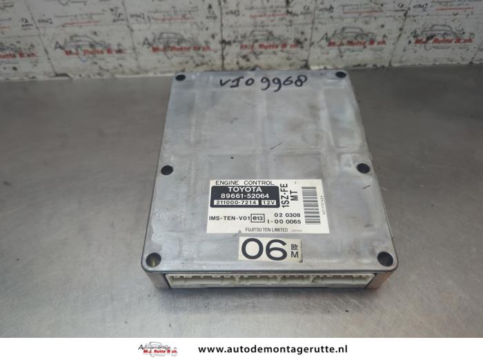 Gebruikte Computer Motormanagement Toyota Yaris O199943