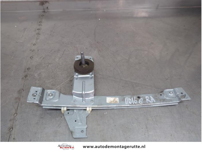 Gebruikte Raammechaniek 4Deurs rechts-achter Peugeot 207 O200143