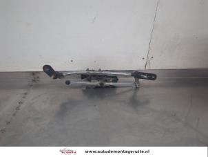 O200261 Gebruikte ruitenwismotor+mechaniek Renault Clio