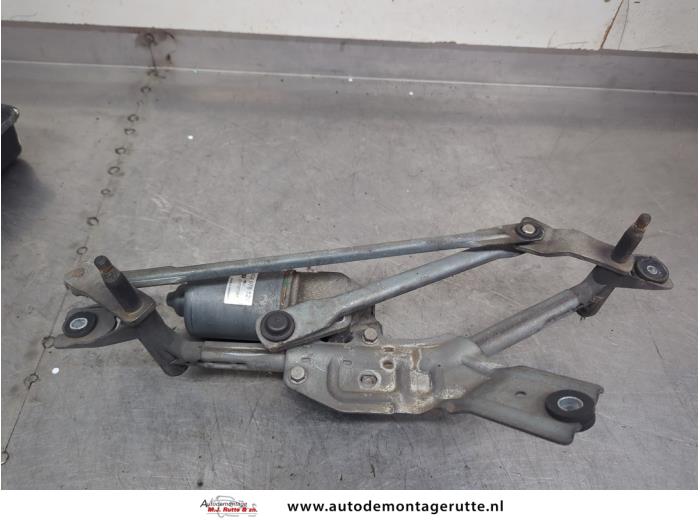 Gebruikte Ruitenwismotor+Mechaniek Fiat Punto Grande O200884