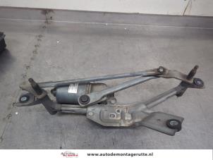 O200884 Gebruikte ruitenwismotor+mechaniek Fiat Punto Grande