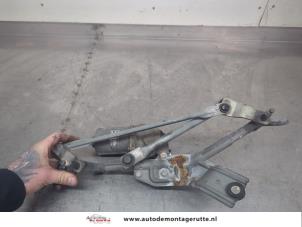 O201224 Gebruikte ruitenwismotor+mechaniek Fiat Punto Grande
