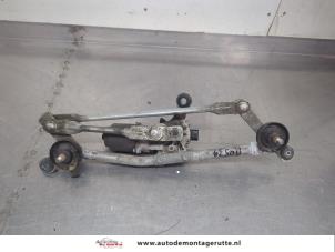 O201317 Gebruikte ruitenwismotor+mechaniek Nissan Micra