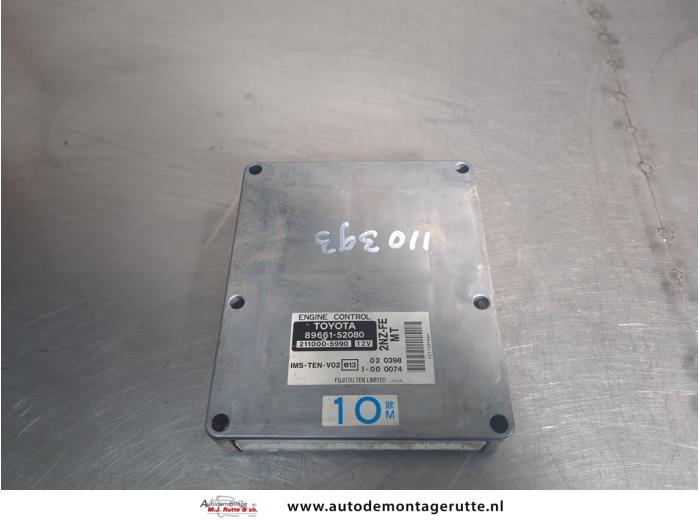 Gebruikte Computer Motormanagement Toyota Yaris O201427