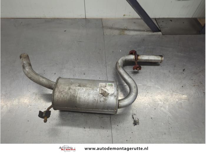 Gebruikte Uitlaat Middendemper Volkswagen Golf O201433