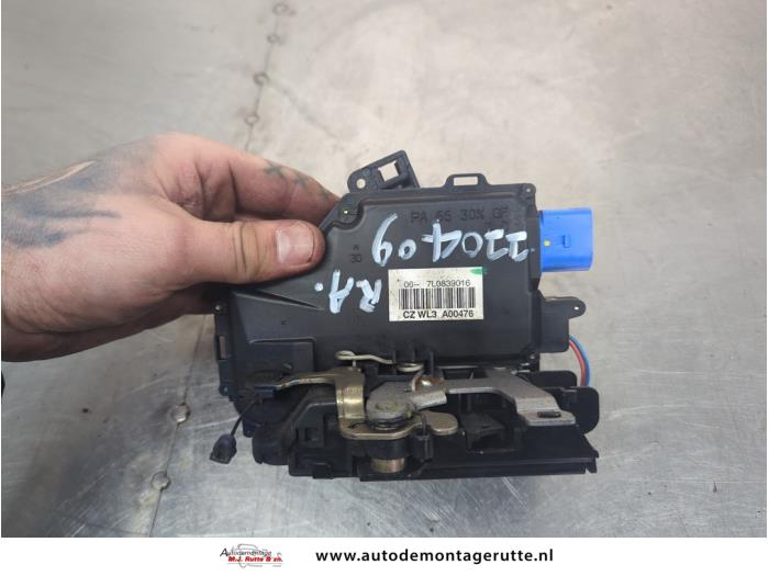 Gebruikte Deurslot Mechaniek 4Deurs rechts-achter Skoda Octavia O201472