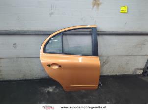 O201584 Gebruikte portier 4deurs rechts-achter Nissan Micra