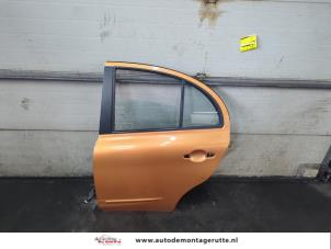 O201585 Gebruikte portier 4deurs links-achter Nissan Micra